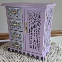 Lilac Jewelry Box