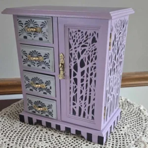 Lilac Jewelry Box