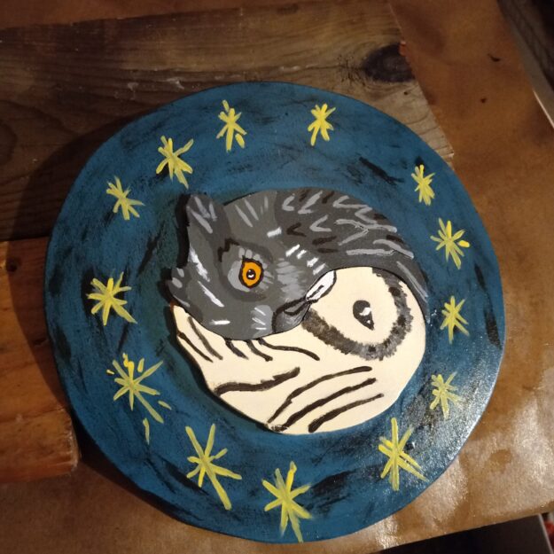 owl yin/yang