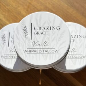 Vanilla Bean Whipped Tallow