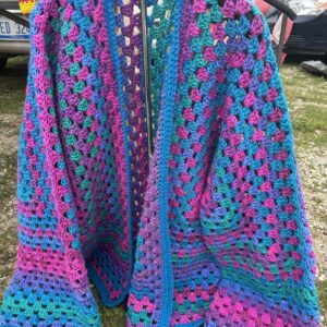 Hexagon cardigan