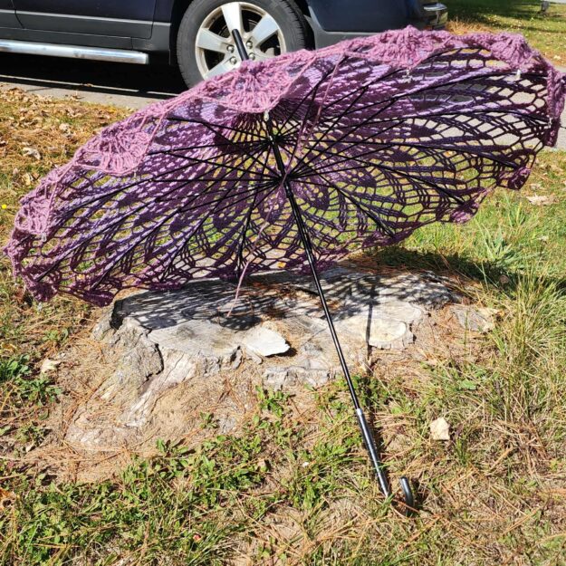 Lace parasol