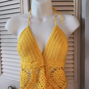 Halter top: Pineapple