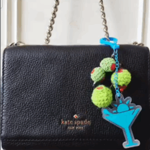 Bag charm: Martini
