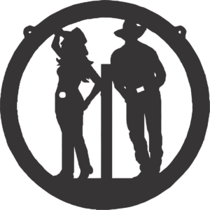 Decal Vinyl Decal Window Decal Cowboy Cowgirl