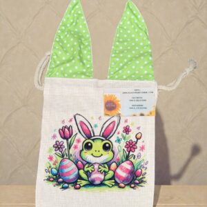 Easter bunny ear bag
