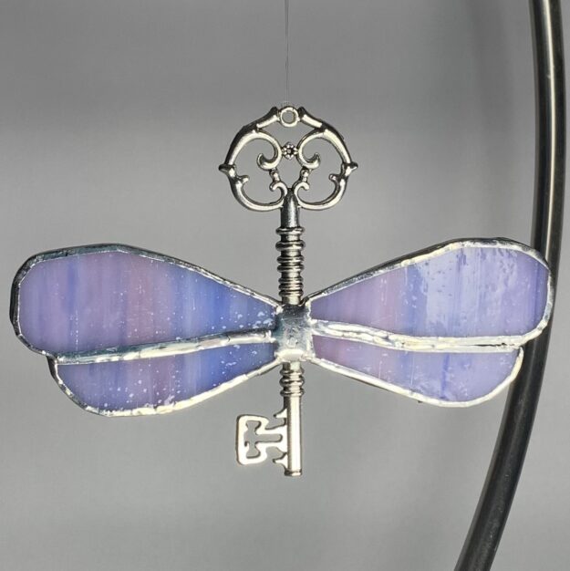 Dragonfly Key - Purple/Blue/Pink