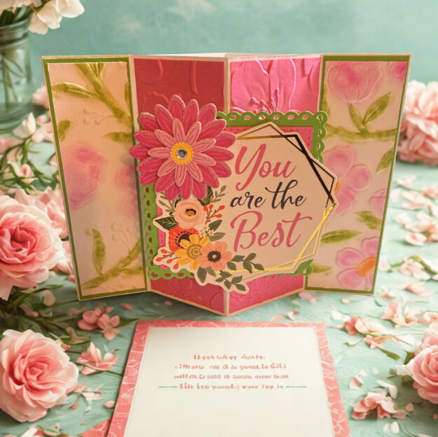 Mothers Day Card - Fancy Fold