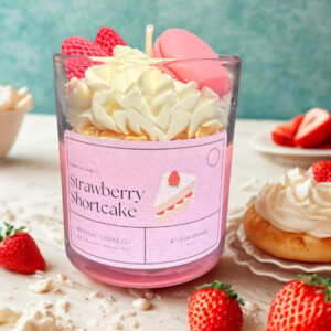Strawberry shortcake Candle