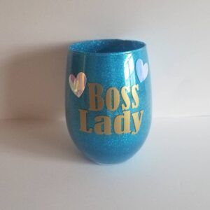 Glitter Boss Babe Makeup Brush Holder