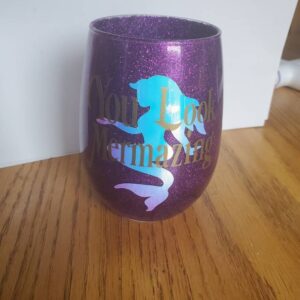 Mermaid Makeup brush holder