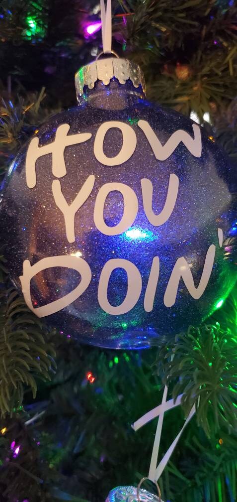 Friends Quote Ornament