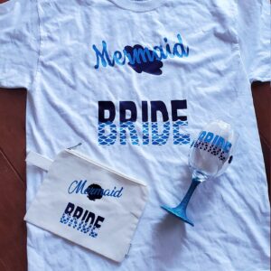 Mermaid Bride Makeup Bag