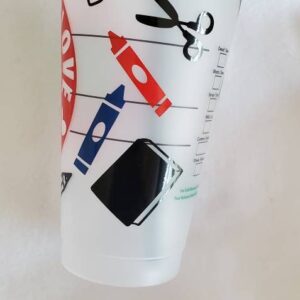 Teacher Inspired Cold Cup.