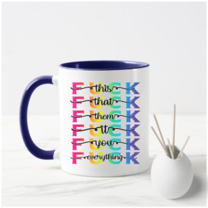 F This and That Coffee Mug