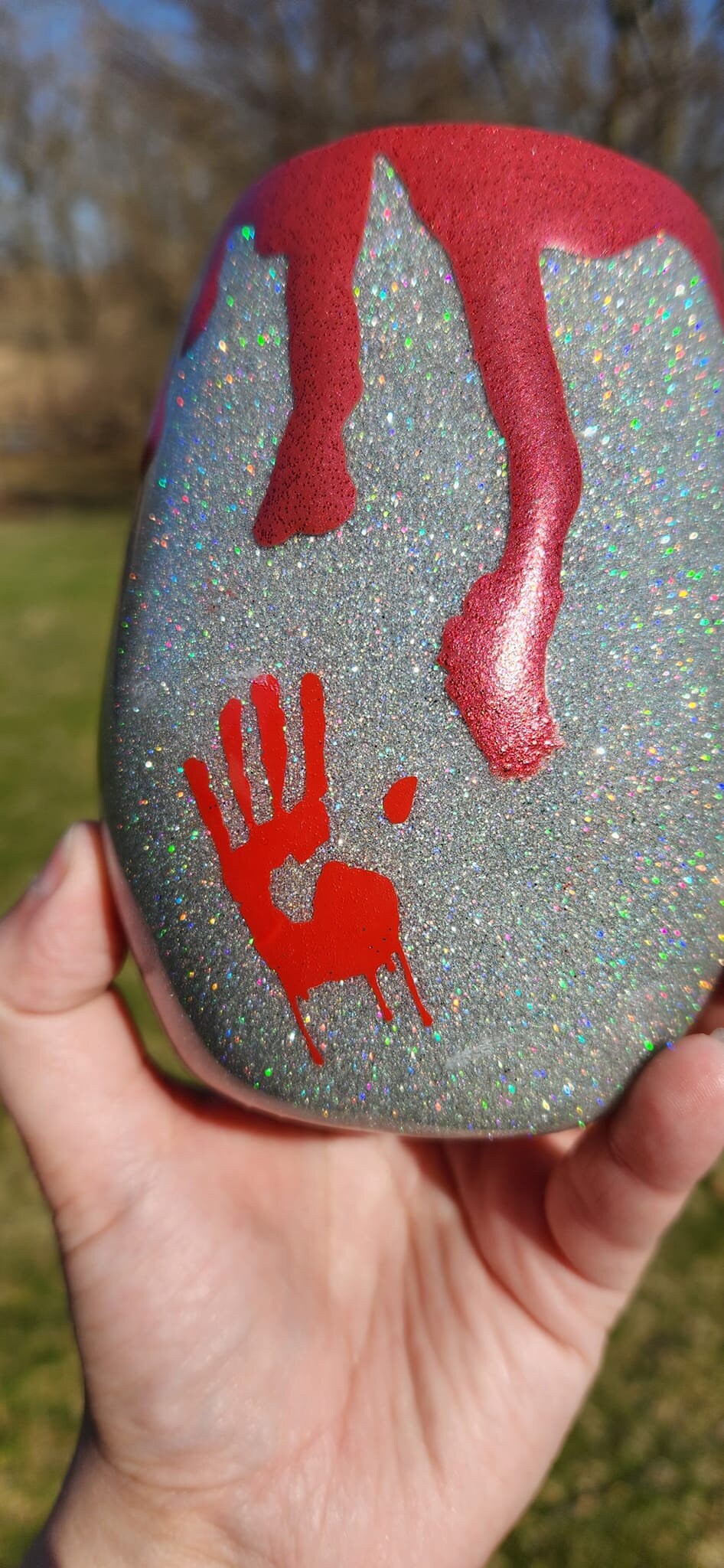 True Crime Stemless Wine Glass- Crime Junkie Mother's Day gift for Mom