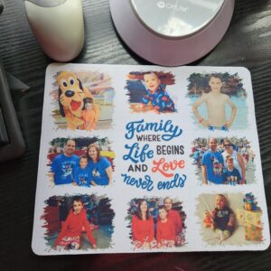 Custom Photo Collage Mousepad