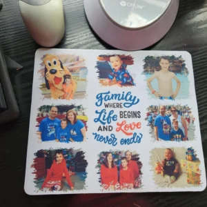 Custom Photo Collage Mousepad