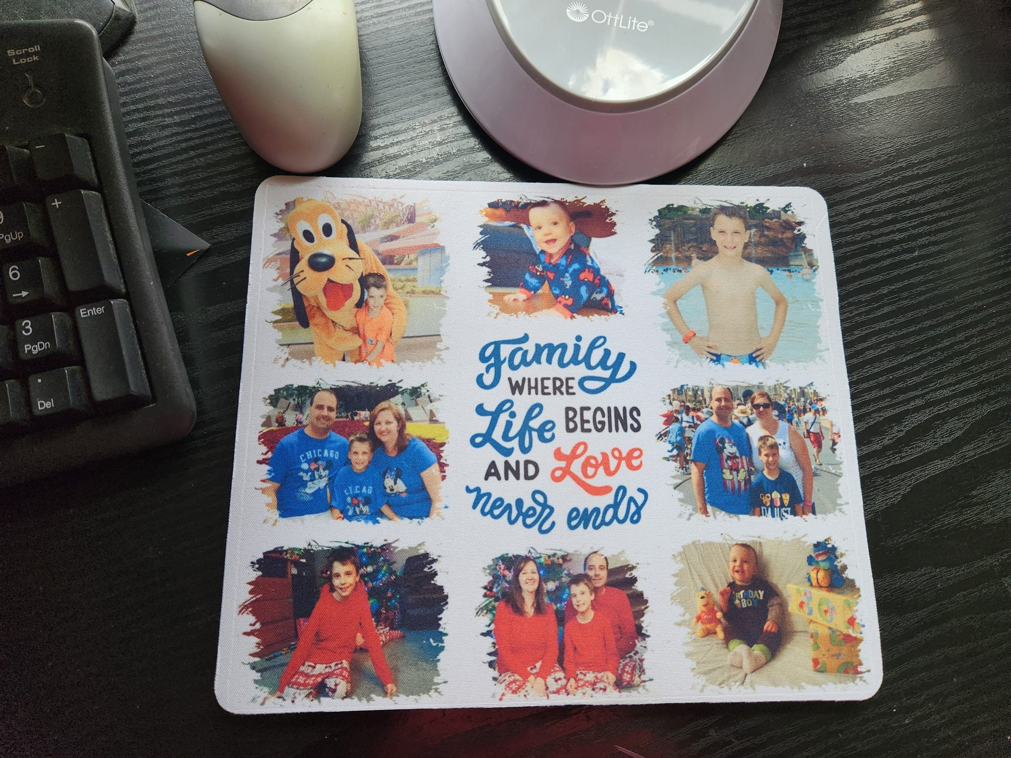 Custom Photo Collage Mousepad