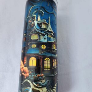 3D Haunted House Tumbler