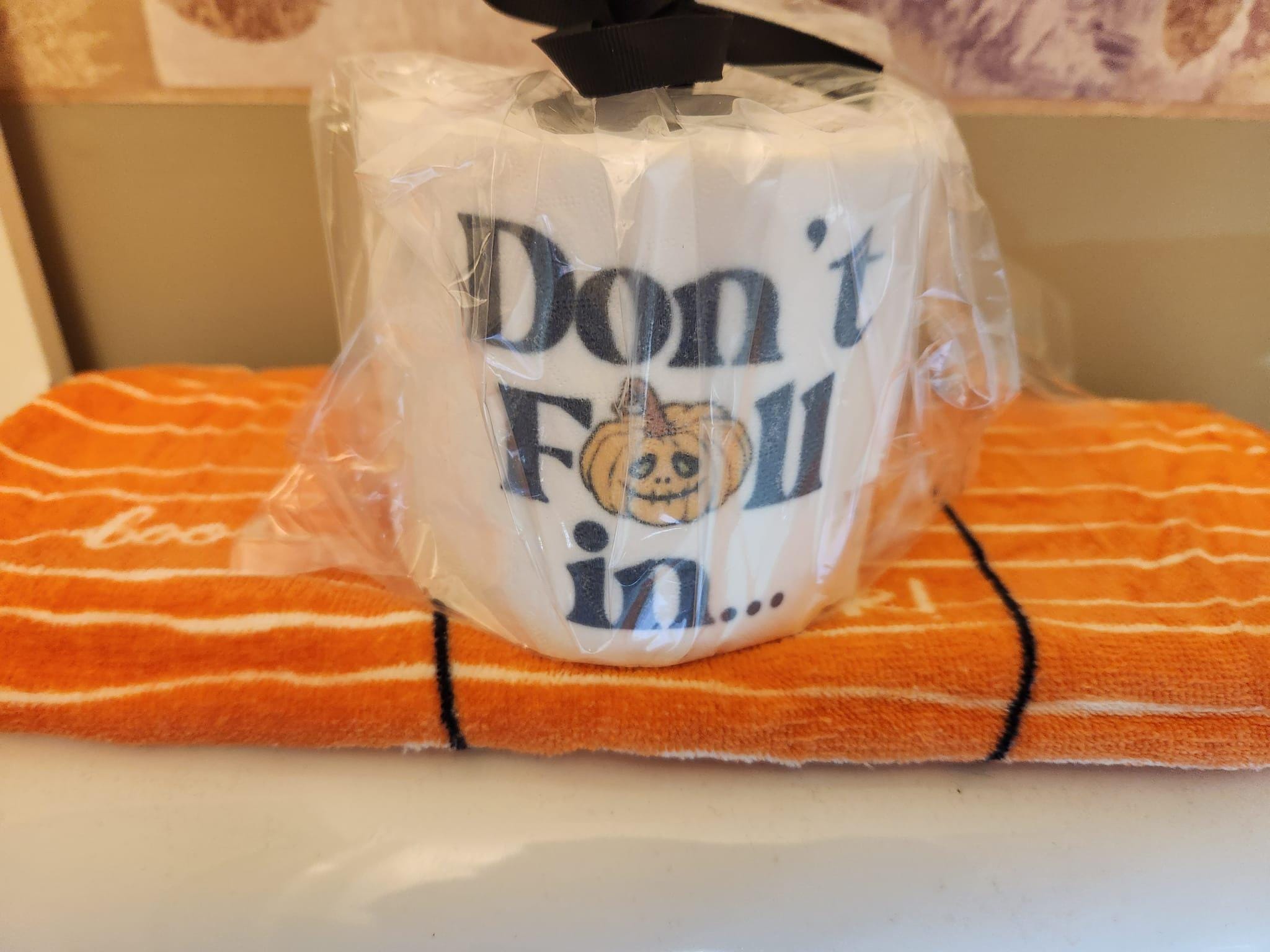 Funny Fall Toilet Paper