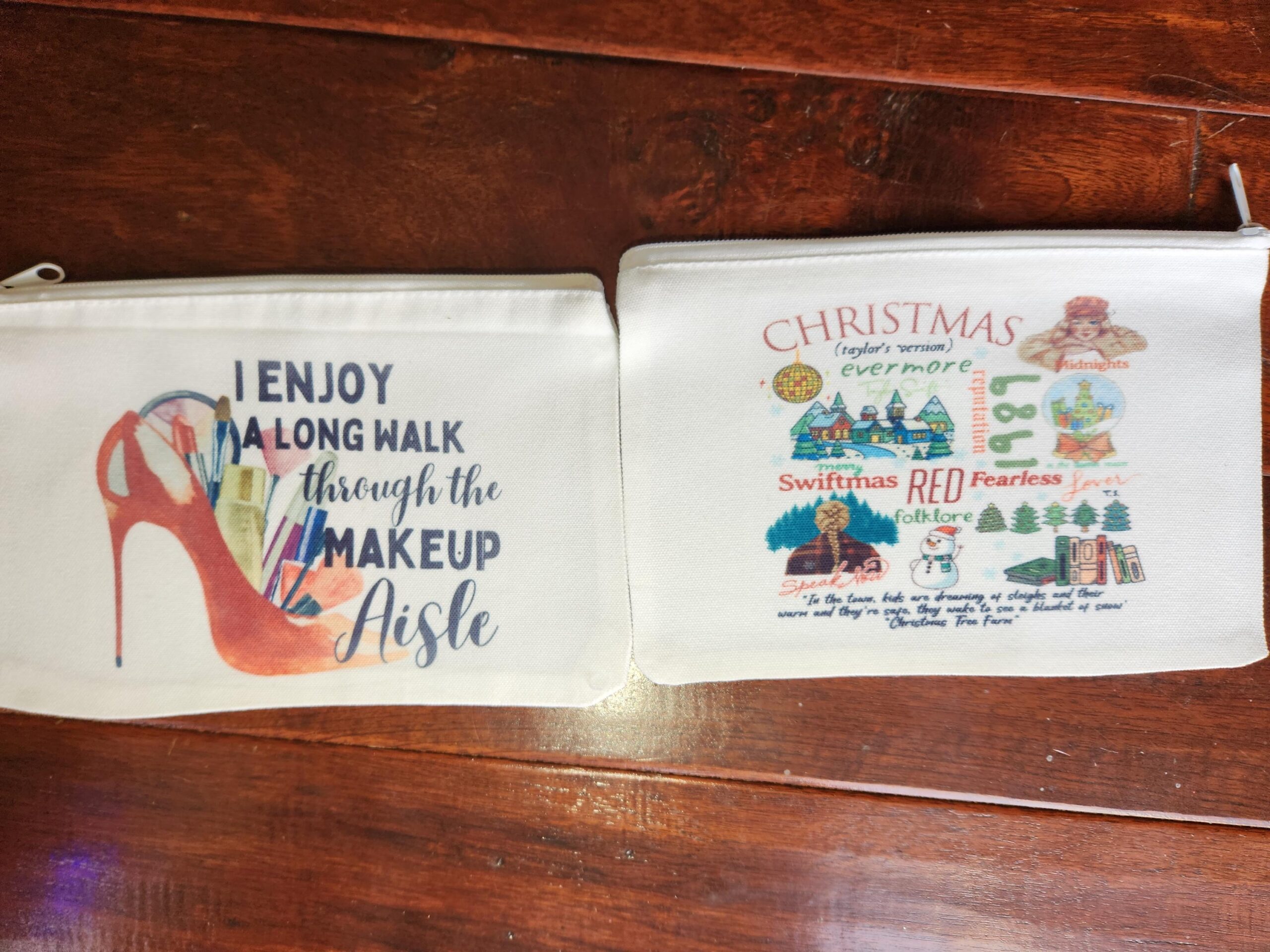 Funny Cute Makeup Bags/ Pencil bags/Christmas girl gift