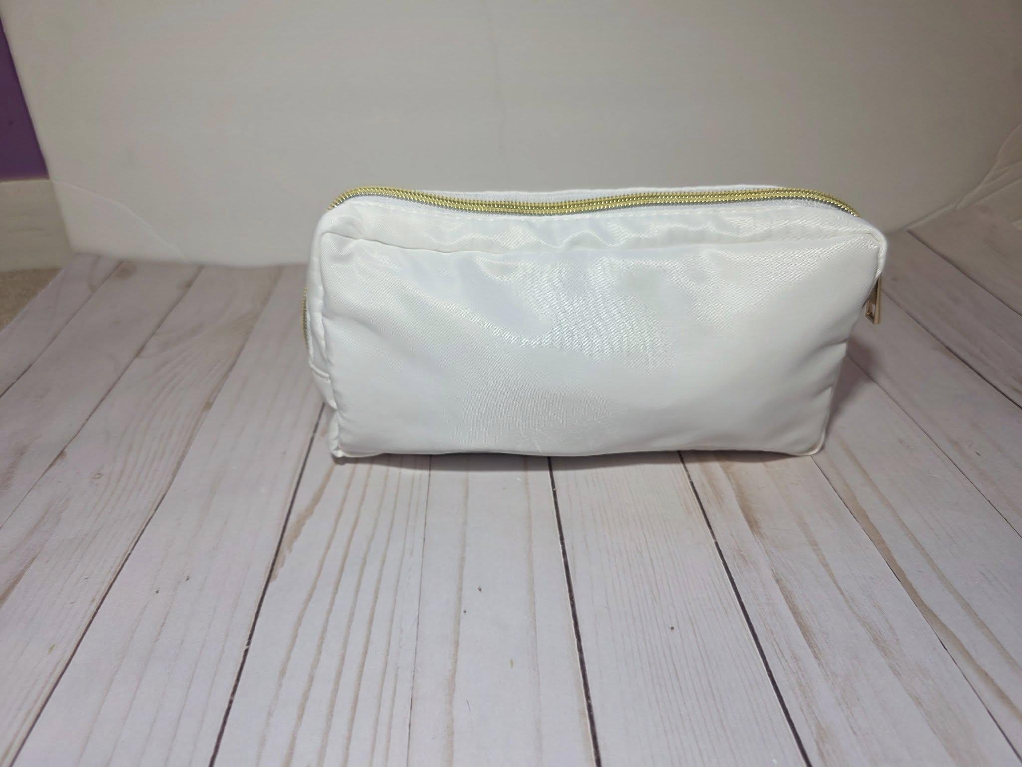 Custom Chenille Patch Cosmetic Bag