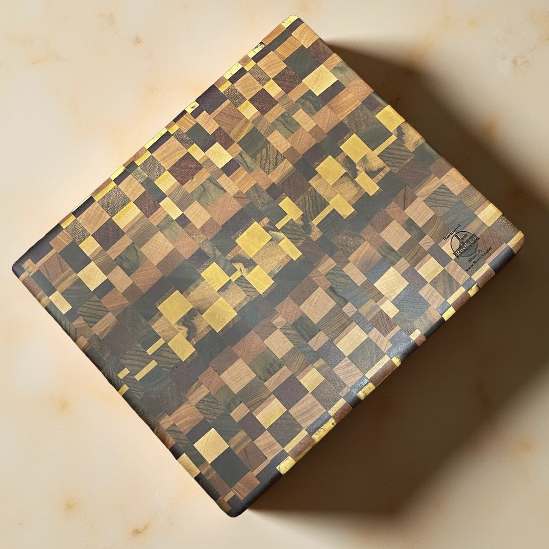 Handcrafted End Grain Cutting Board - Image 5