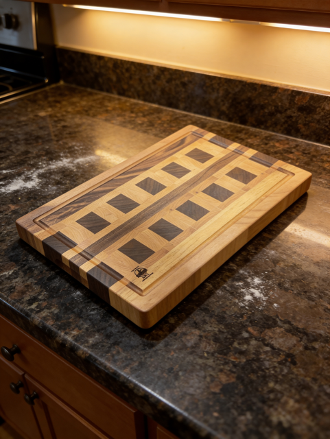 Handcrafted End Grain Cutting Board - Image 2