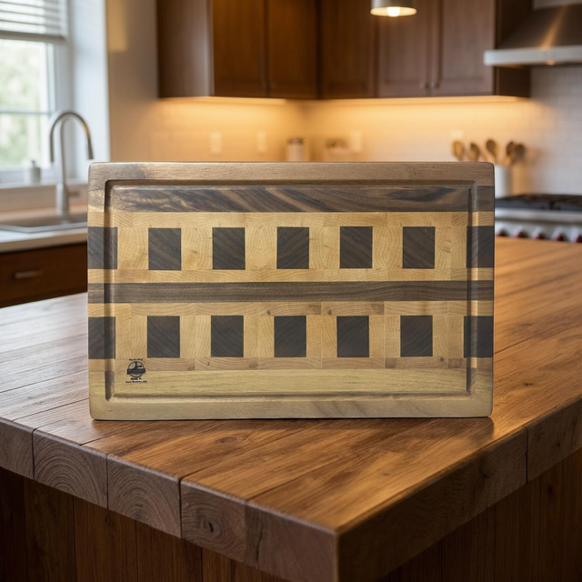 Handcrafted End Grain Cutting Board - Image 6