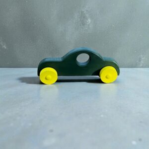 Handmade green and yellow car for sale