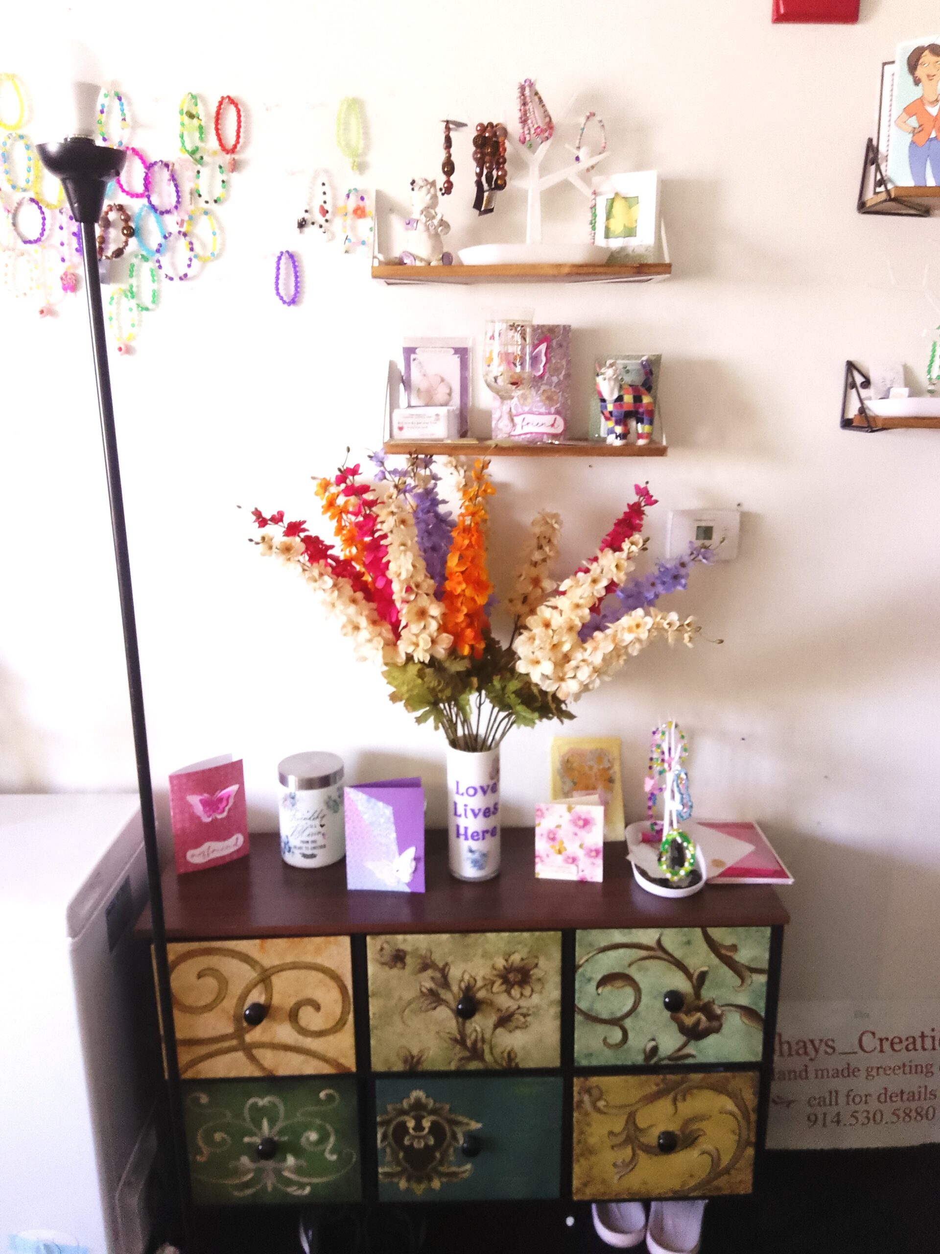 C1 Handmade blank greeting card for home decor - Image 2