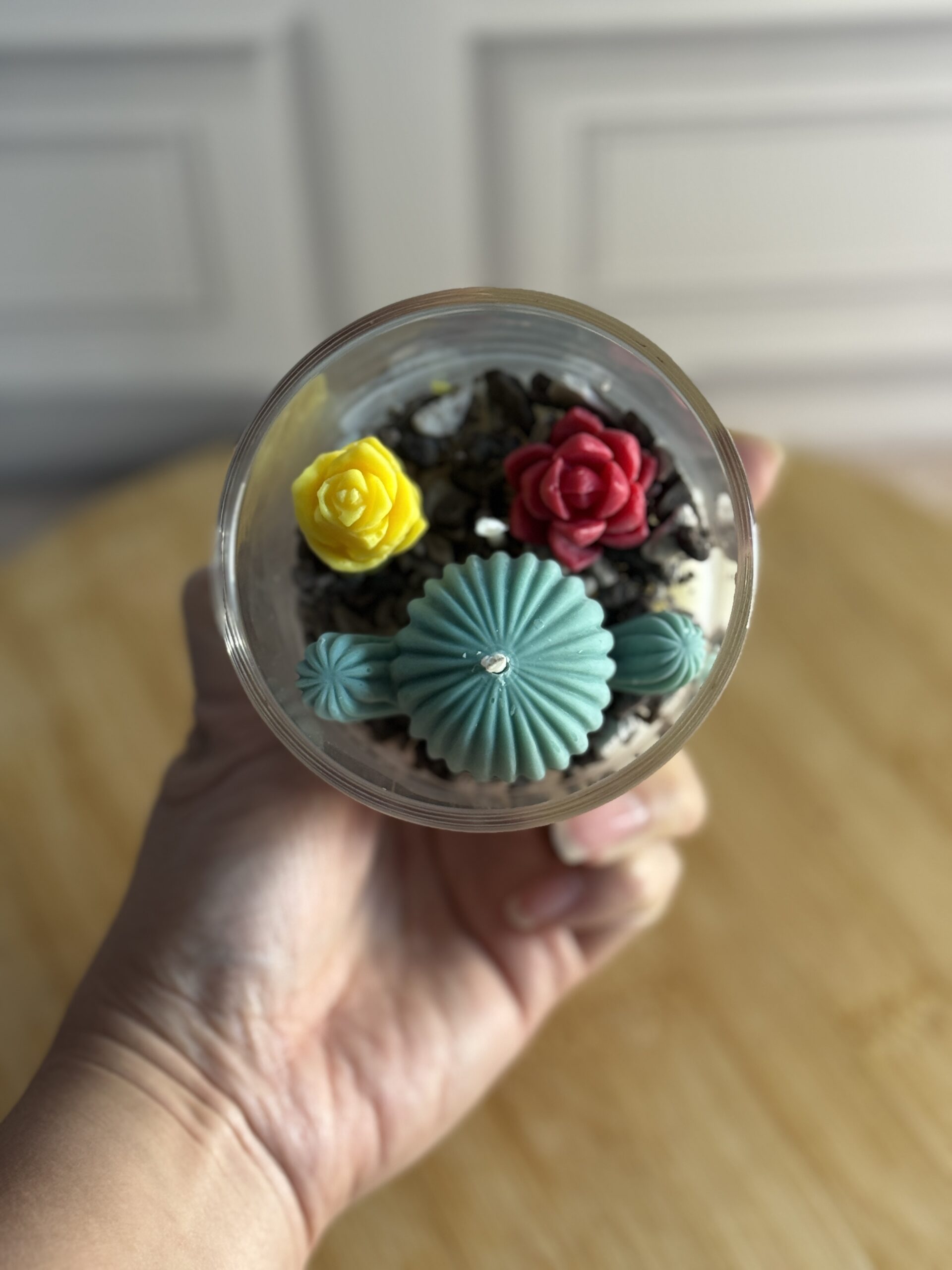 Cactus Flowers Candle - Image 2