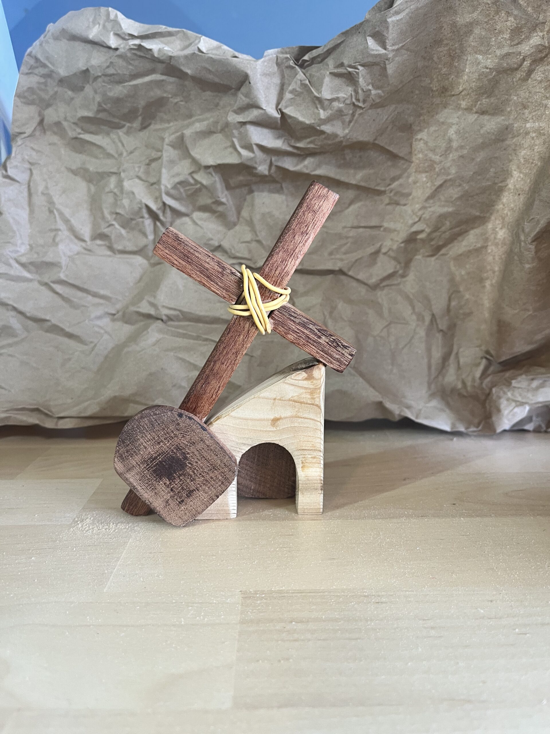 Cross and Empty Tomb Christian Resurrection Display - Image 3