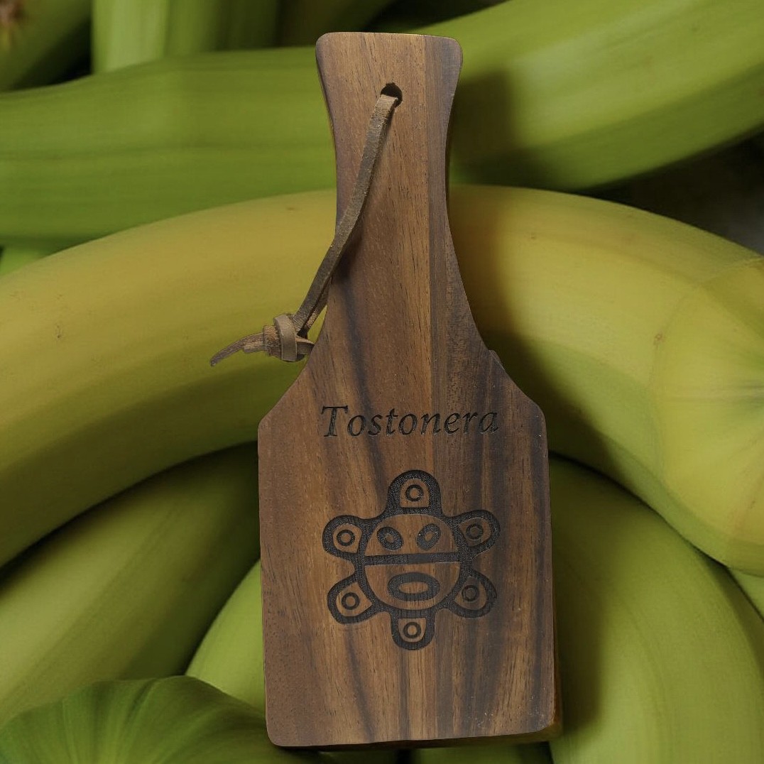 Handcrafted P,lantain Press | Tostonera - Image 2