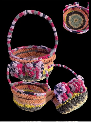 Crocheted baskets - Image 4