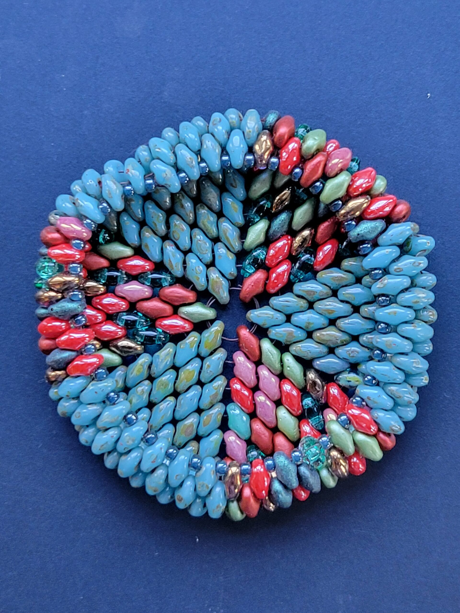 Tidepool Drift Beaded Ring Dish - Image 3