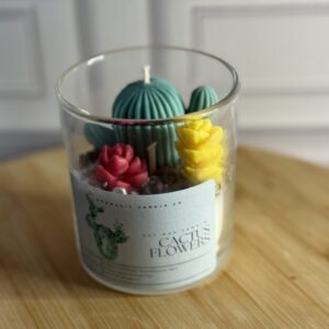 Cactus Flowers Candle