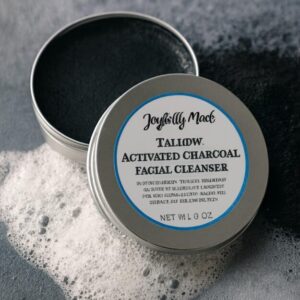 All Natural Tallow & Activated Charcoal Facial Cleanser