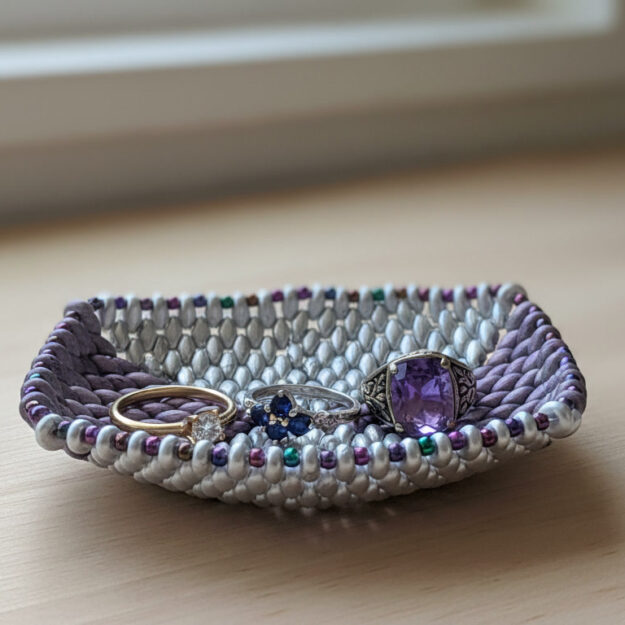 Low Tide Beaded Ring Dish