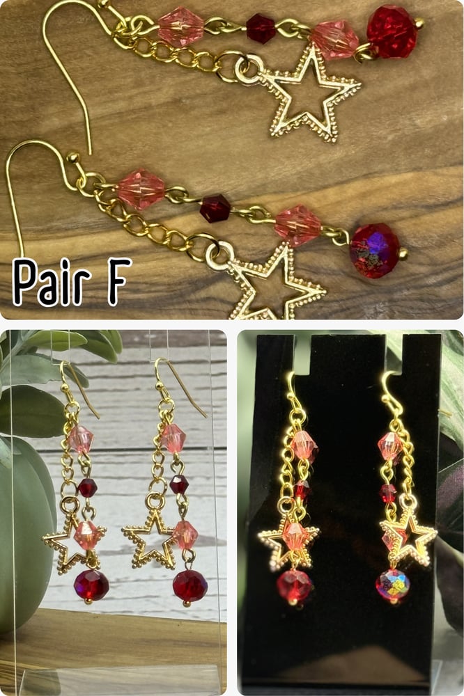 Celestial Charm Earrings | Sun Moon Star Jewelry | Gold & Silver Tone Dangle Earrings - Image 7