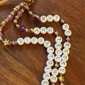 Buy Me Books | Handmade Beaded Bookmark for Spicy Booklovers | Romance & Fantasy Trope