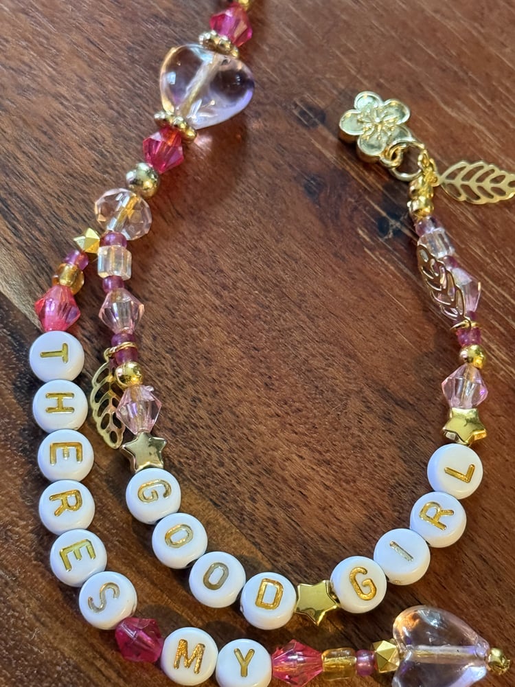 Good Girl Bookmark | Handmade Beaded Bookmark | Romance & Fantasy Trope Lovers