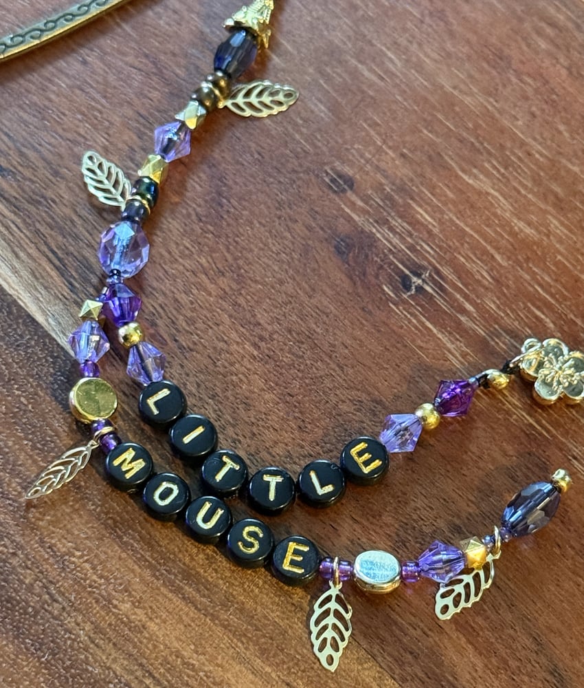 Little Mouse | Handmade Beaded Bookmark | Romantasy & BookTok Readers