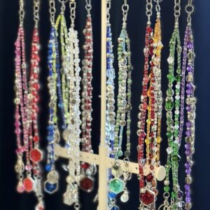Zodiac Keychains & Bag Charms | Handmade Resin and Beaded Charms | Ready to Ship