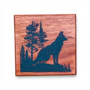 Lone Wolf Wall Decor