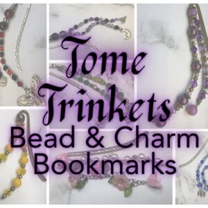 Tome Trinkets: Handmade Bead & Charm Bookmarks (no text)