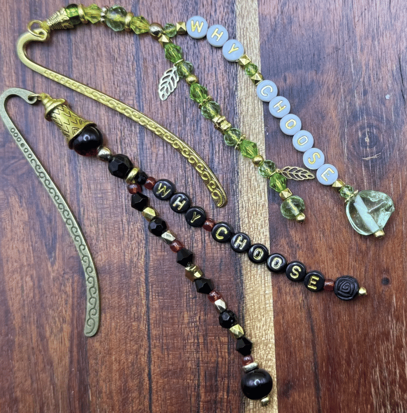 Why Choose | Handmade Beaded Bookmarks | Design for Romantasy Lovers