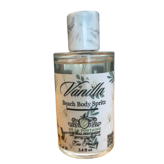 Vanilla Eau Fraiche Body Spritz 3.4 fl oz (refillable bottle)