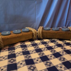 Rustic Nautical Candle holder